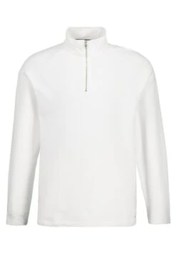 JP1880 Jay Pi Half Zip Neck- Sweater - Snow White -JP1880 Winkel 64e41f9d9d6c41b88bcc57fb50cacef5