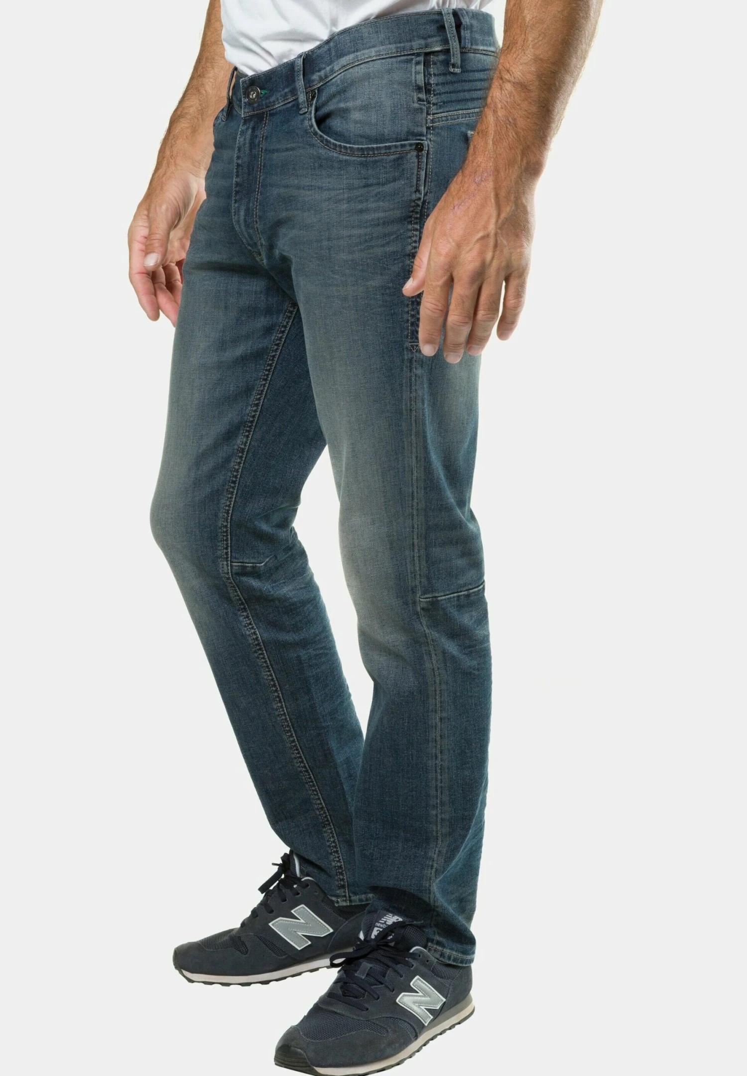 JP1880 Straight Leg Jeans - Blue Stone 3 JP1880 Straight Leg Jeans - Blue Stone - Afbeelding 3