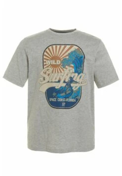 JP1880 T-Shirt Print - Gris Chiné