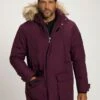JP1880 With Hood - Parka - Aubergine