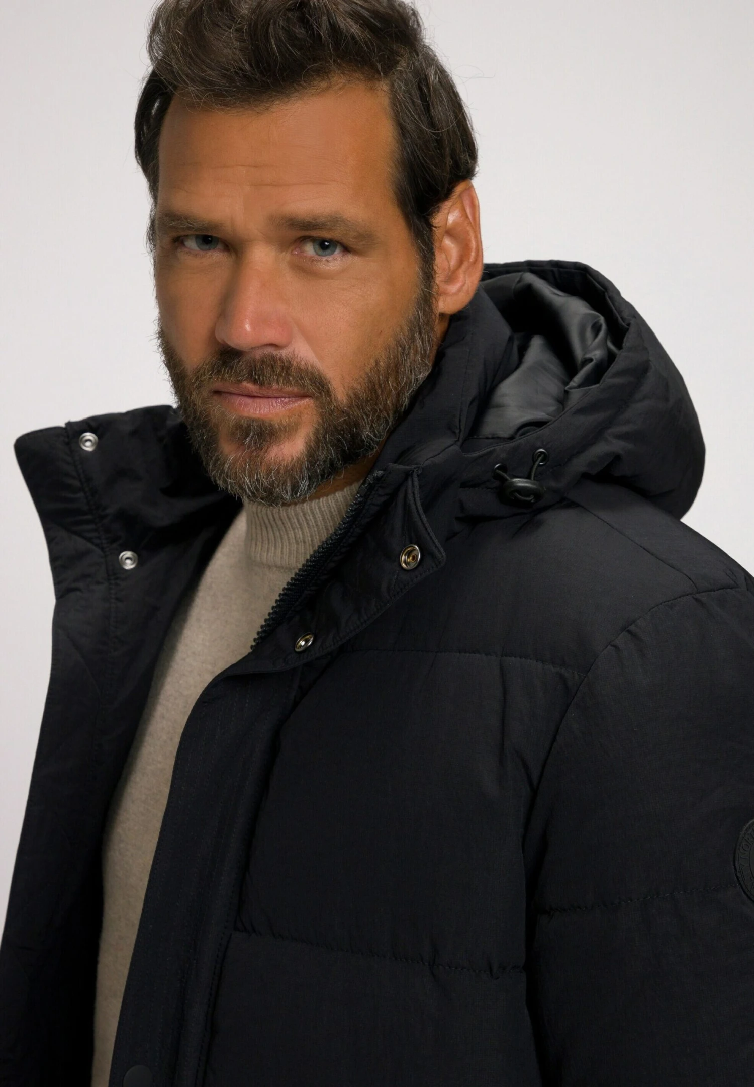 JP1880 Casual- Winterjas - Black 3 JP1880 Casual- Winterjas - Black - Afbeelding 3