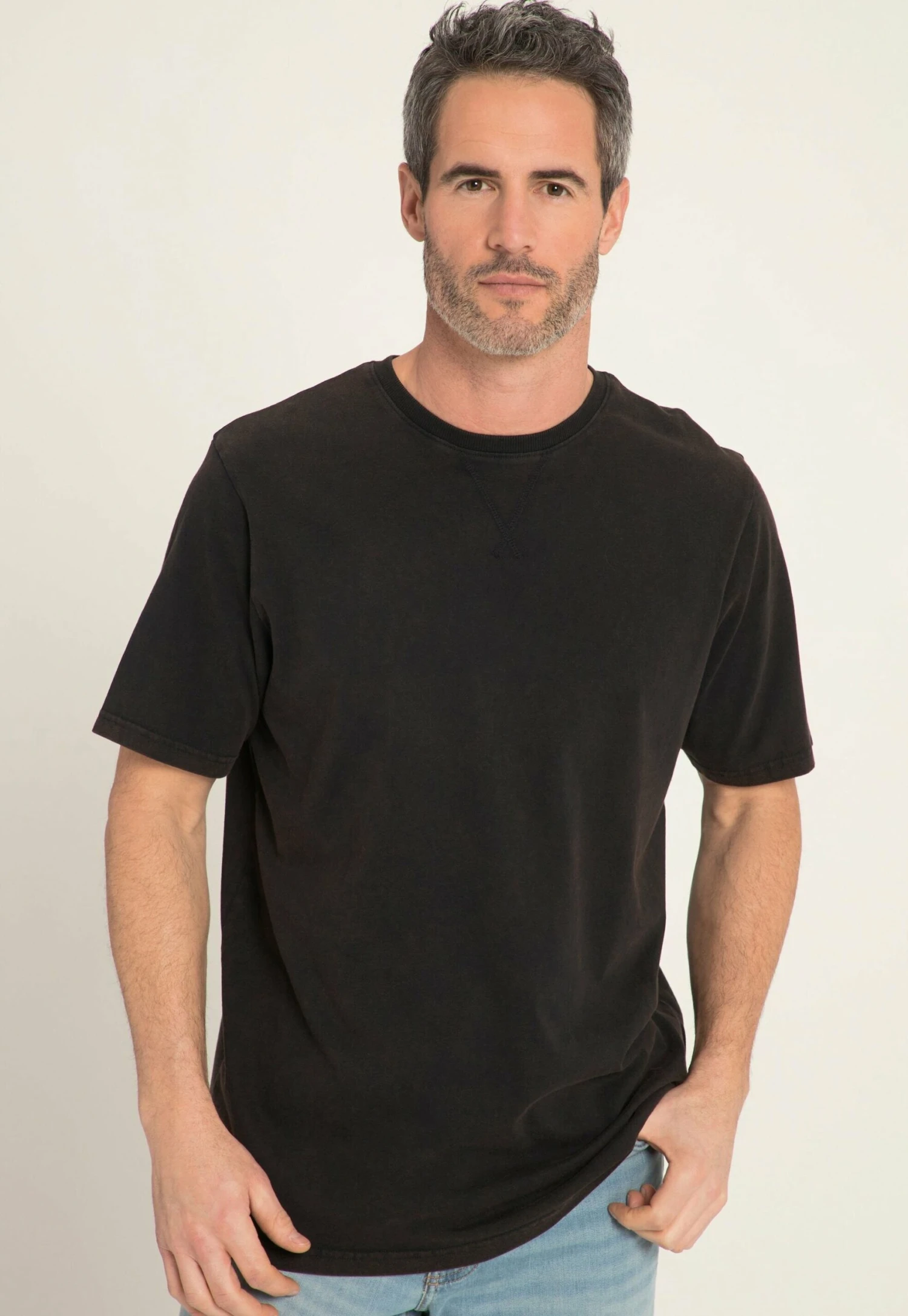 JP1880 T-Shirt Basic - Noir 1 JP1880 T-Shirt Basic - Noir