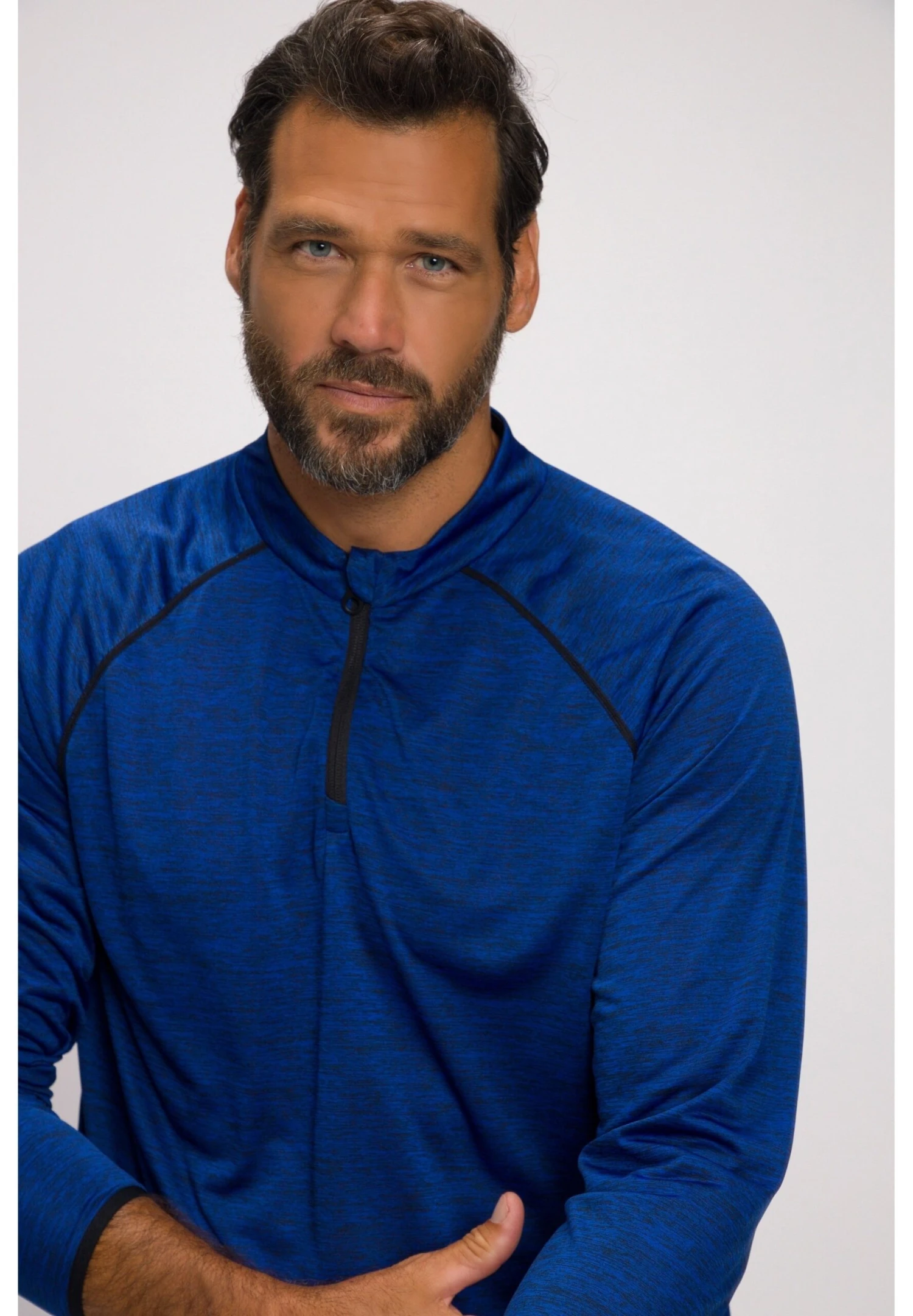 JP1880 Longsleeve - Cobalt Blue 2 JP1880 Longsleeve - Cobalt Blue - Afbeelding 2