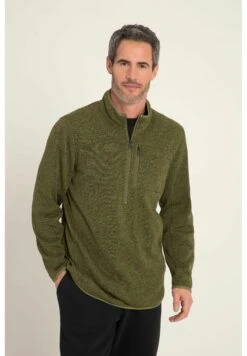 JP1880 Fleece Trui - Vert Foncé