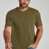 JP1880 Grosse Grössen Bis - T-Shirt Basic - Dunkel Khaki -JP1880 Winkel 70583aa8119a49059352df30ef1f468f