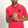 JP1880 Poloshirt - Rot Melange -JP1880 Winkel 72895575424242e9a67d2cb3fc318f96