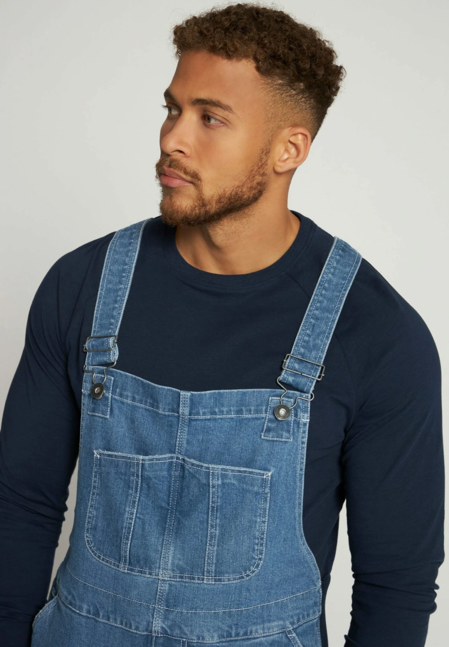 JP1880 Tuinbroek - Bleu Clair 3 JP1880 Tuinbroek - Bleu Clair - Afbeelding 3