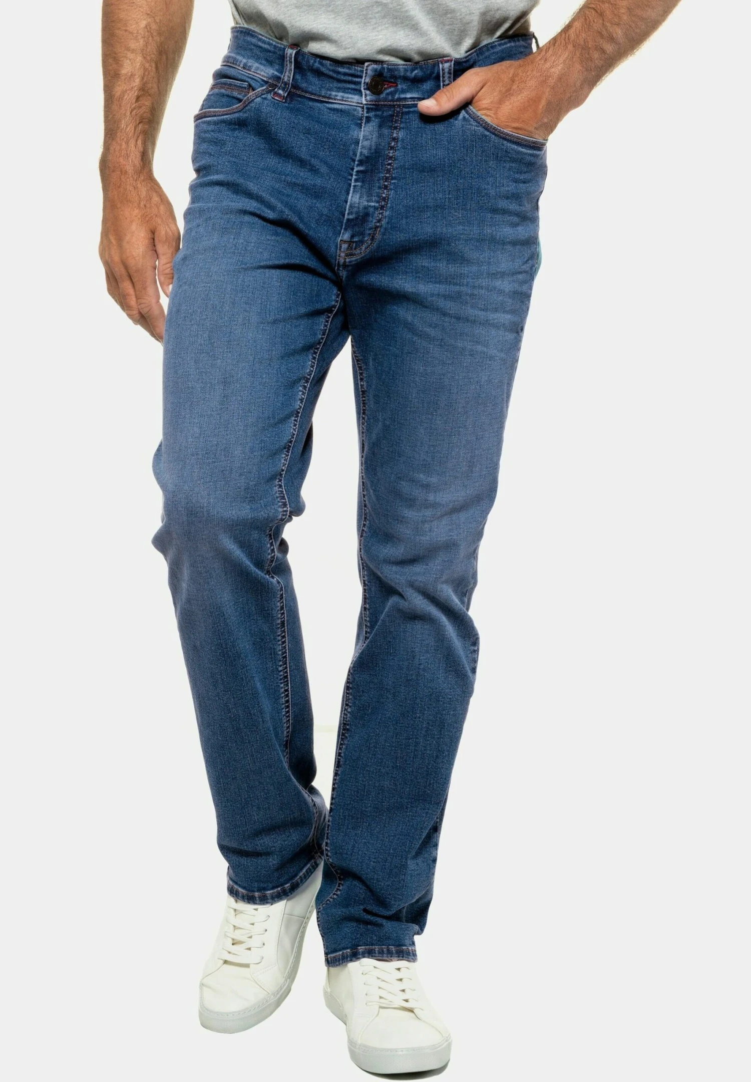 JP1880 Flexnamic - Straight Leg Jeans - Blue Stone 1 JP1880 Flexnamic - Straight Leg Jeans - Blue Stone