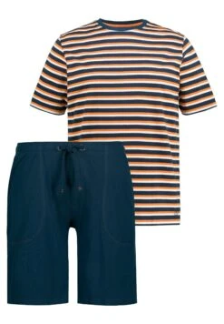 JP1880 Pyjama - Dark Matte Blue -JP1880 Winkel 7647a1e64ce349e2af1f6422e264c8be