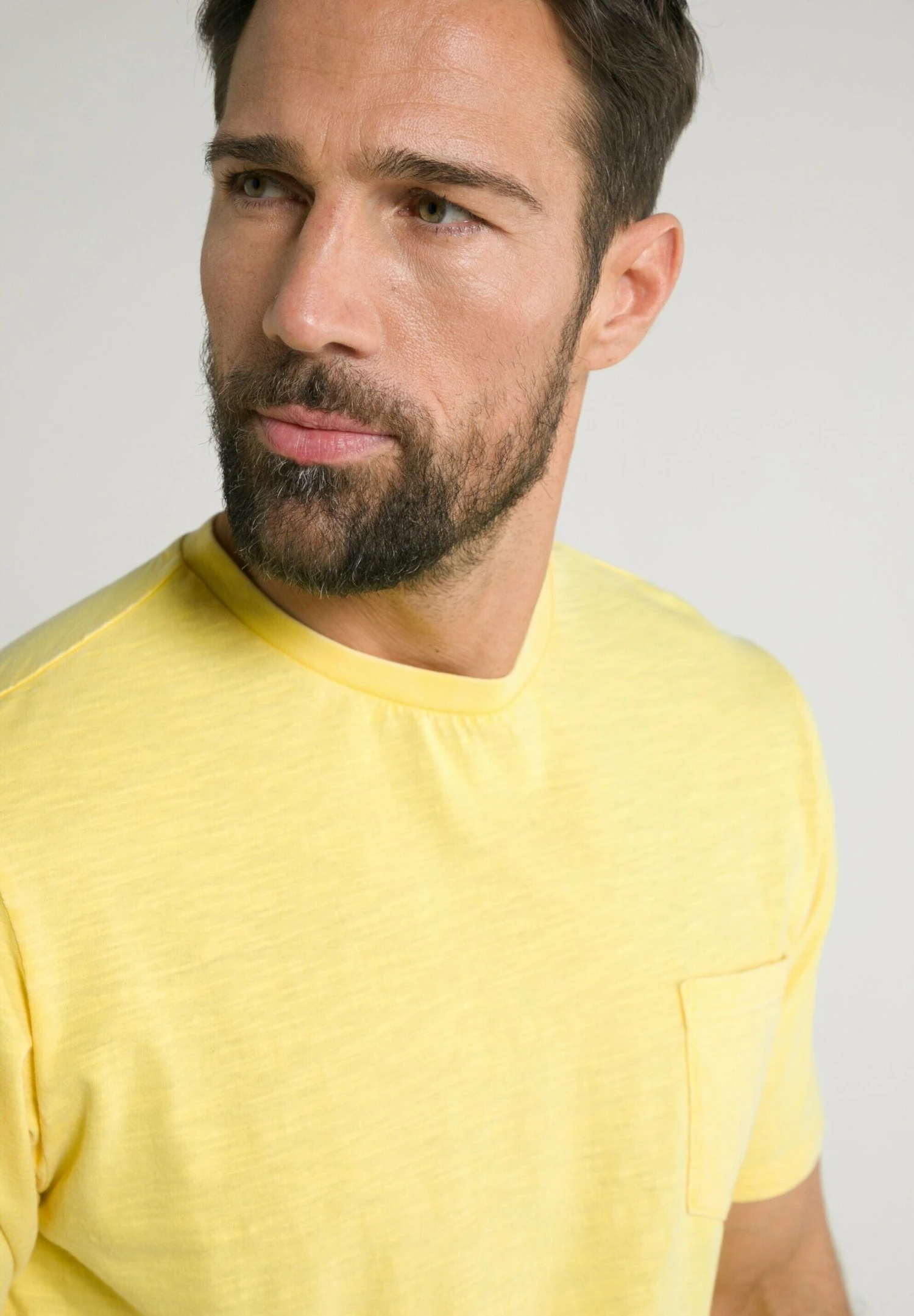 JP1880 T-Shirt Basic - Pastellgelb 2 JP1880 T-Shirt Basic - Pastellgelb - Afbeelding 2