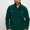 JP1880 Fleece Trui - Donkergroen -JP1880 Winkel 7a7fcc032a6a4556b822b2adf8bbf443