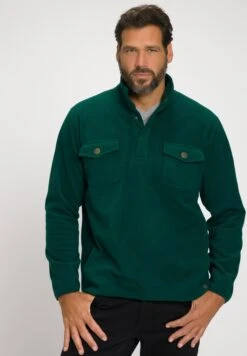 JP1880 Fleece Trui - Donkergroen