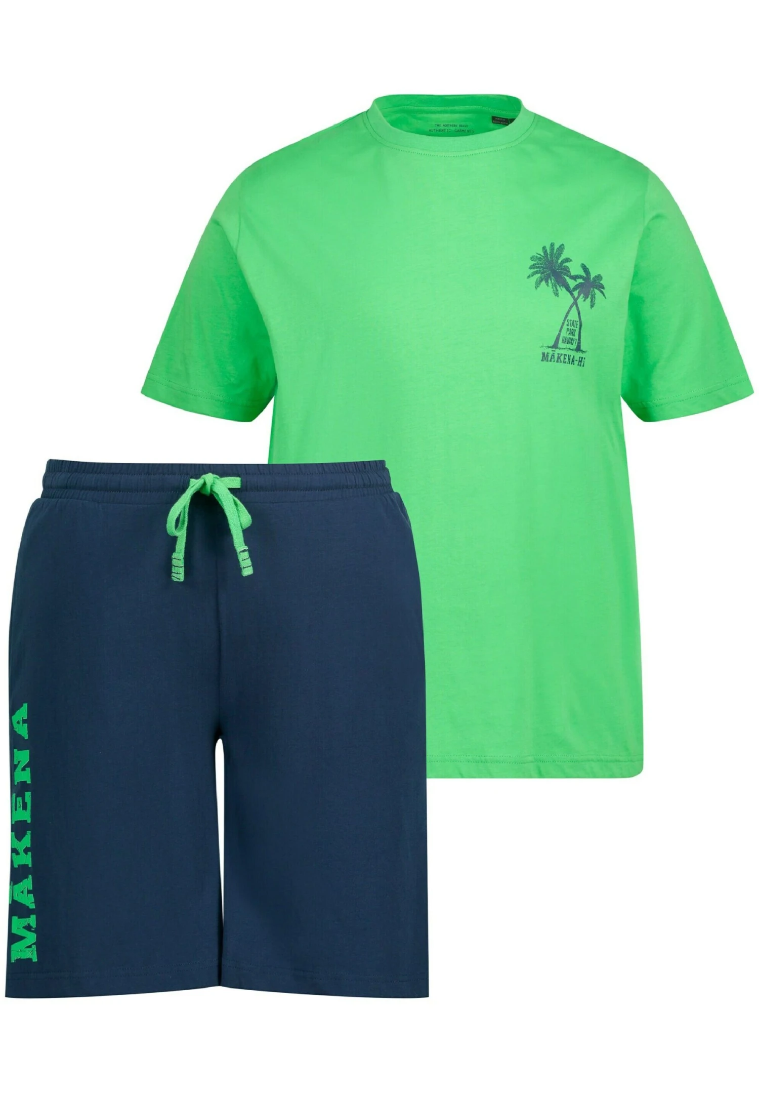 JP1880 Pyjama - Vert Pomme 3 JP1880 Pyjama - Vert Pomme - Afbeelding 3