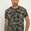 JP1880 T-Shirt Print - Palm Green