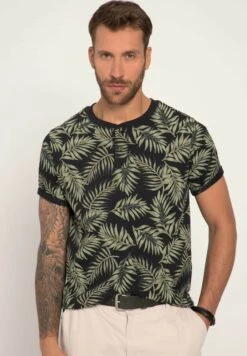 JP1880 T-Shirt Print - Palm Green