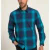 JP1880 Karo Langarm Kentkragen Modern Fit - Overhemd - Dunkelpetrol -JP1880 Winkel 85c6b3c7145c4ca394985ae2c688049a