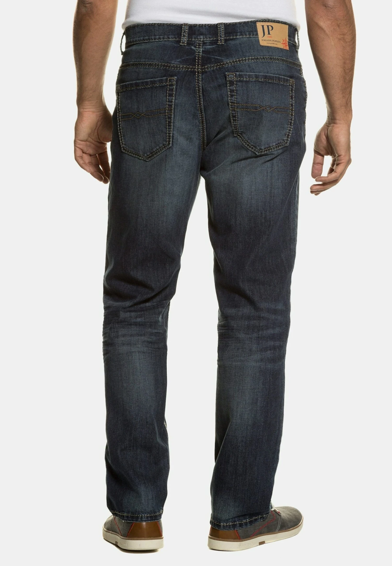 JP1880 Straight Leg Jeans - Bleu Denim 2 JP1880 Straight Leg Jeans - Bleu Denim - Afbeelding 2