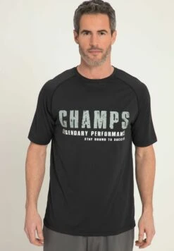 JP1880 T-Shirt Print - Chiné Anthracite