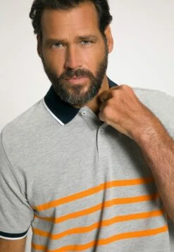 JP1880 Poloshirt - Grau Melange 4 JP1880 Poloshirt - Grau Melange -JP1880 Winkel 9019a1bf0b02473f82d9295d63c1266d