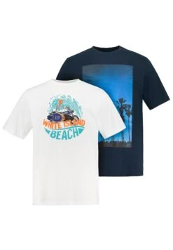 JP1880 T-Shirt Print - WeißNavy -JP1880 Winkel 9377e8f75e2d45d4a810d39a5e947e84