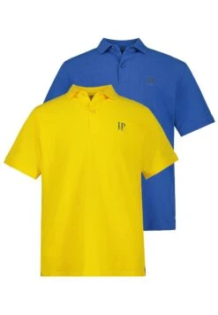 JP1880 Poloshirt - Kobaltblau Gelb -JP1880 Winkel 950f7709ad1e47cbbf8b15b6a783803e