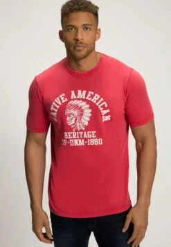 JP1880 T-Shirt Print - Rood