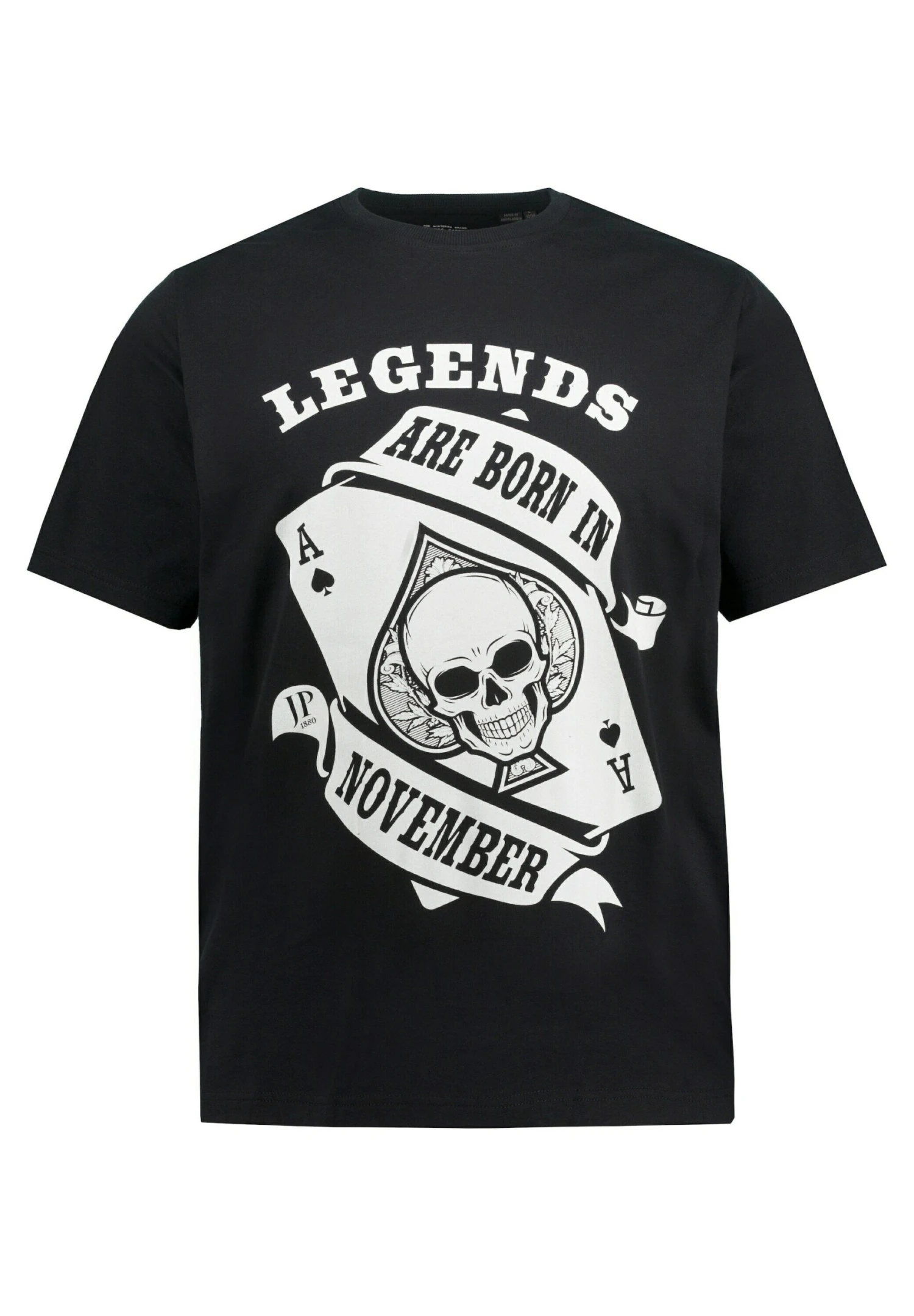 JP1880 Legends November - T-Shirt Print - Schwarz 3 JP1880 Legends November - T-Shirt Print - Schwarz - Afbeelding 3