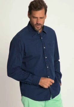 JP1880 Modern Fit - Overhemd - Jean Bleu Foncé