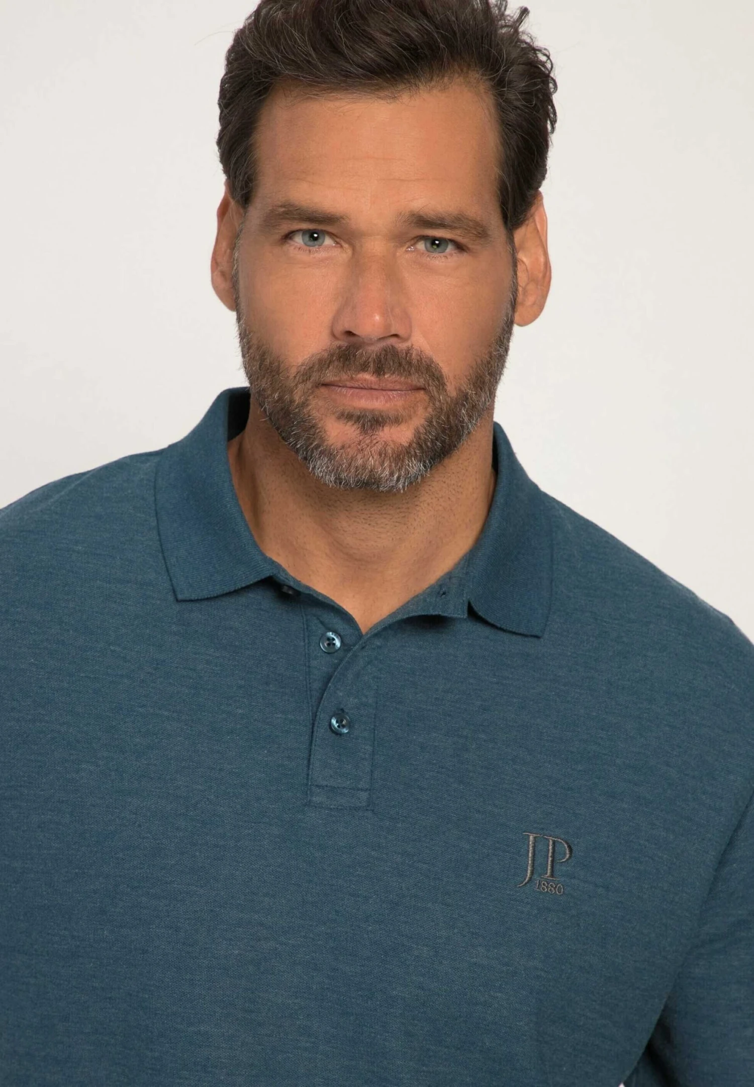 JP1880 Poloshirt - Mittelblau 2 JP1880 Poloshirt - Mittelblau - Afbeelding 2