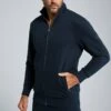 JP1880 Sweater Met Rits - Dunkel Marine