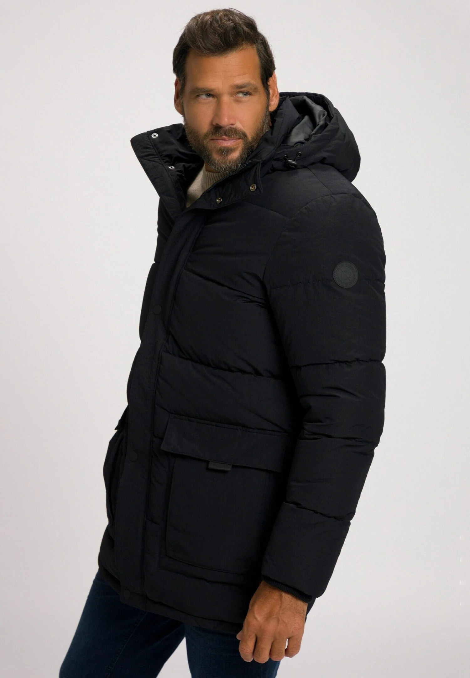 JP1880 Casual- Winterjas - Black 2 JP1880 Casual- Winterjas - Black - Afbeelding 2