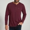 JP1880 Henley- Longsleeve - Aubergine -JP1880 Winkel a7cd766dc96d4e9cb26d34e352274630