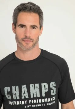 JP1880 T-Shirt Print - Chiné Anthracite -JP1880 Winkel a8d8501e33e54f14a149cf7e93e75815