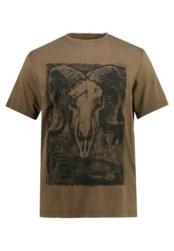 JP1880 T-Shirt Print - Mocca Brown 5 JP1880 T-Shirt Print - Mocca Brown -JP1880 Winkel a8e123cbb7564504bb7461fc8fc4eb74