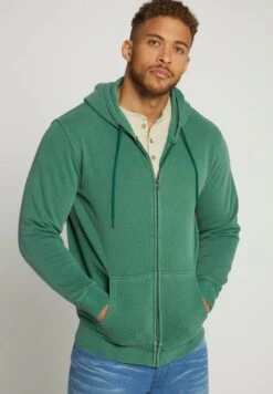 JP1880 Sweater Met Rits - Dunkles Goldgelb