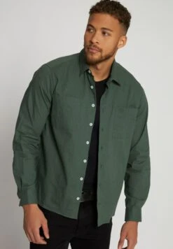 JP1880 Manches Longues Et Col Kent - Overhemd - Vert Nuageux -JP1880 Winkel ab86de6ee7914417afc39b74eb6ed07e