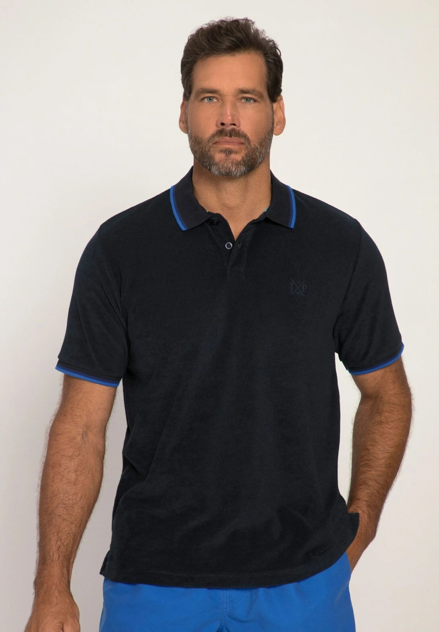 JP1880 Poloshirt - Bleu Marine 1 JP1880 Poloshirt - Bleu Marine