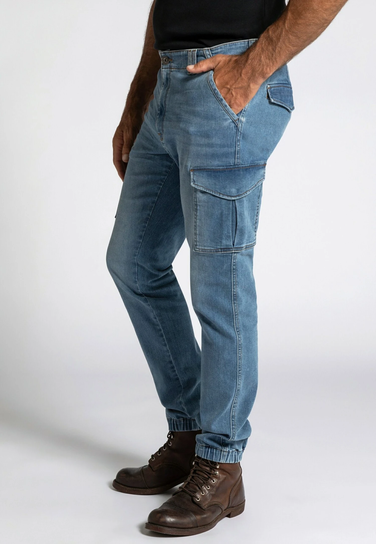 JP1880 Relaxed Fit Jeans - Blue Denim 3 JP1880 Relaxed Fit Jeans - Blue Denim - Afbeelding 3