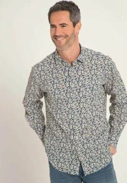 JP1880 Manches Longues Et Col Kent. Coupe Modern Fit. - Overhemd - Blanc Crème