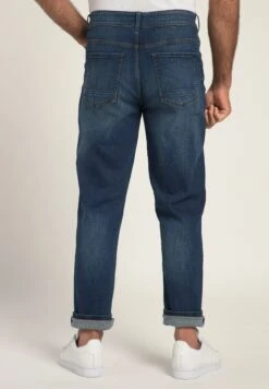 JP1880 Powerstrech 5-Pocket Regular Fit - Straight Leg Jeans - Dark Blue Denim -JP1880 Winkel b7ba9ba285974e34bb34675f50ce19c0