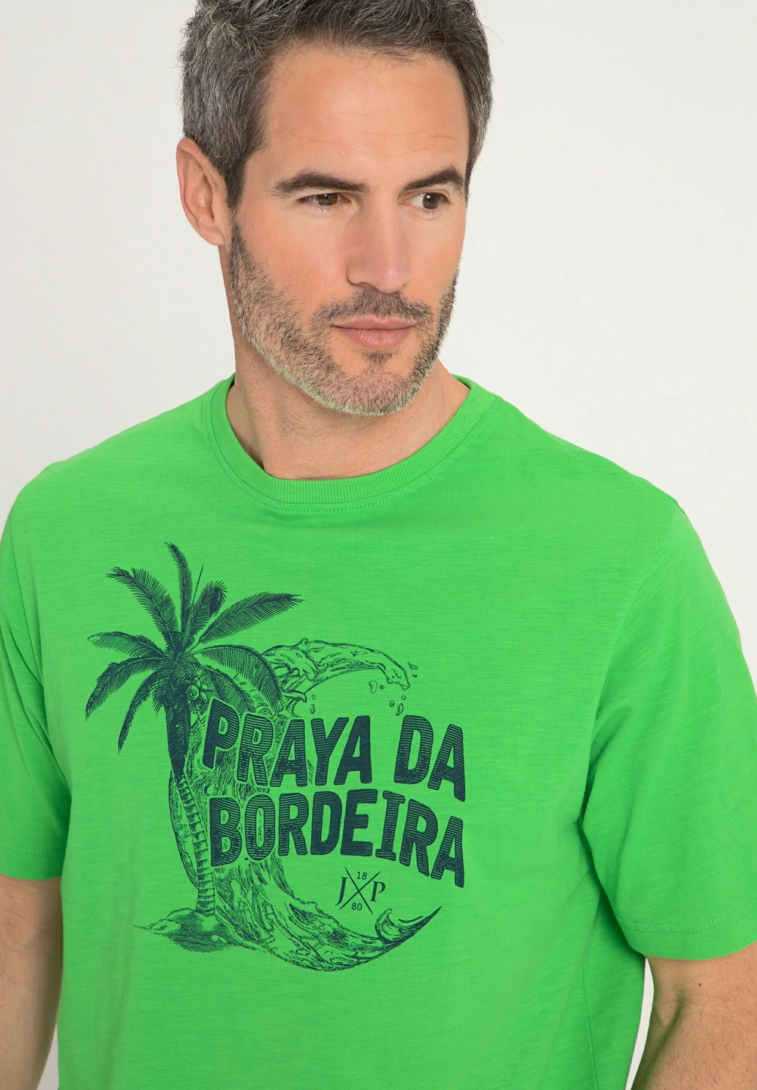 JP1880 T-Shirt Print - Vert Pomme 2 JP1880 T-Shirt Print - Vert Pomme - Afbeelding 2