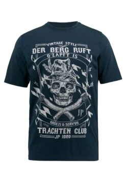 JP1880 T-Shirt Print - Navy Blauw -JP1880 Winkel b9143ddbb49549e48ee89f5d1f5b6564