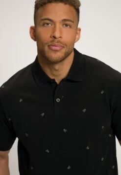 JP1880 Skull Print- Poloshirt - Black -JP1880 Winkel bcaa1509269748d6a21e188eb8b705ba