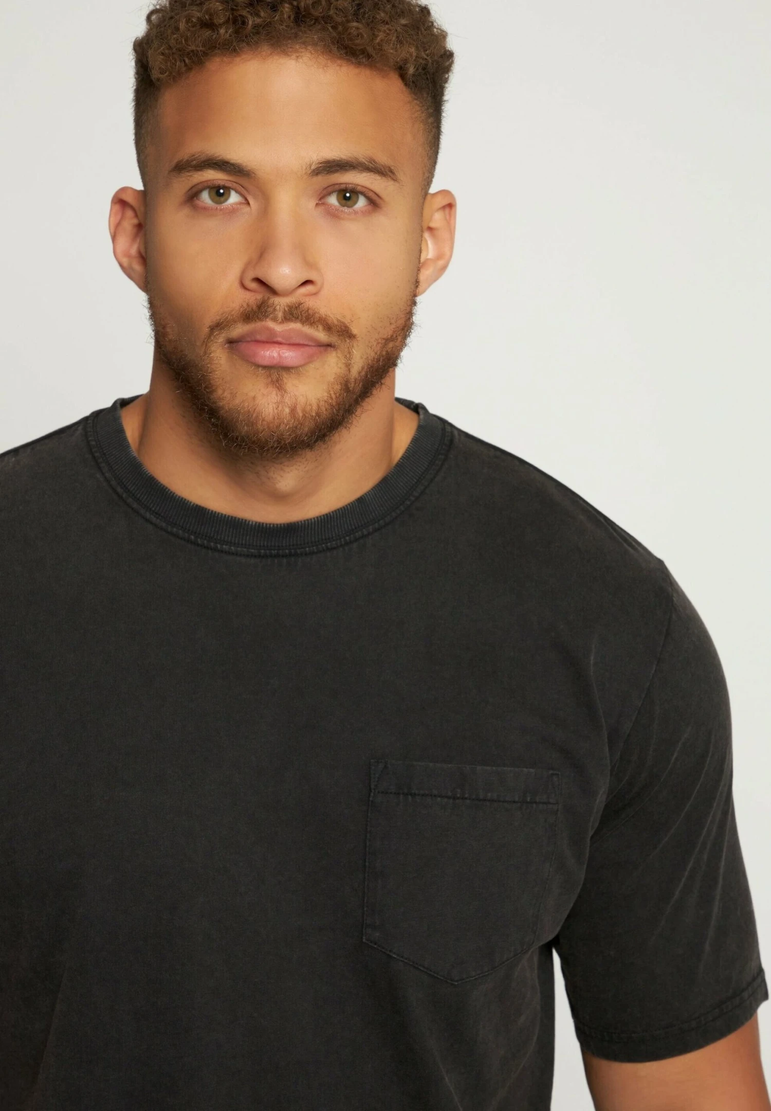 JP1880 T-Shirt Basic - Schwarz 2 JP1880 T-Shirt Basic - Schwarz - Afbeelding 2