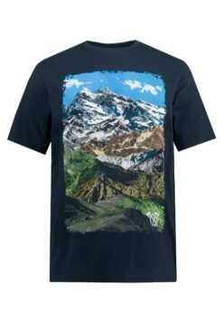 JP1880 T-Shirt Print - Navyblau Melange -JP1880 Winkel bf66c796c25447b88b35023b1b27232f