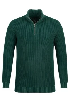 JP1880 Stonewashed Stehkragen Zipper - Trui - Tannengrün -JP1880 Winkel c2e5d6f91006446693822ddb95156bb2
