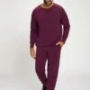 JP1880 Pyjama - Aubergine -JP1880 Winkel c2e9f6cafc704b78b9305aecac0923d1