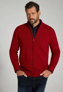 JP1880 Vest - Burgunderrot