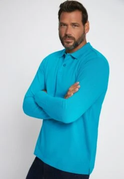 JP1880 Basic- Poloshirt - Dunkles Türkis