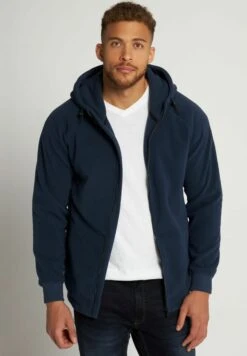 JP1880 À Capuche - Fleecejas - Bleu Nuit Mat -JP1880 Winkel cebda946a59e45218400c6b60de7c56c